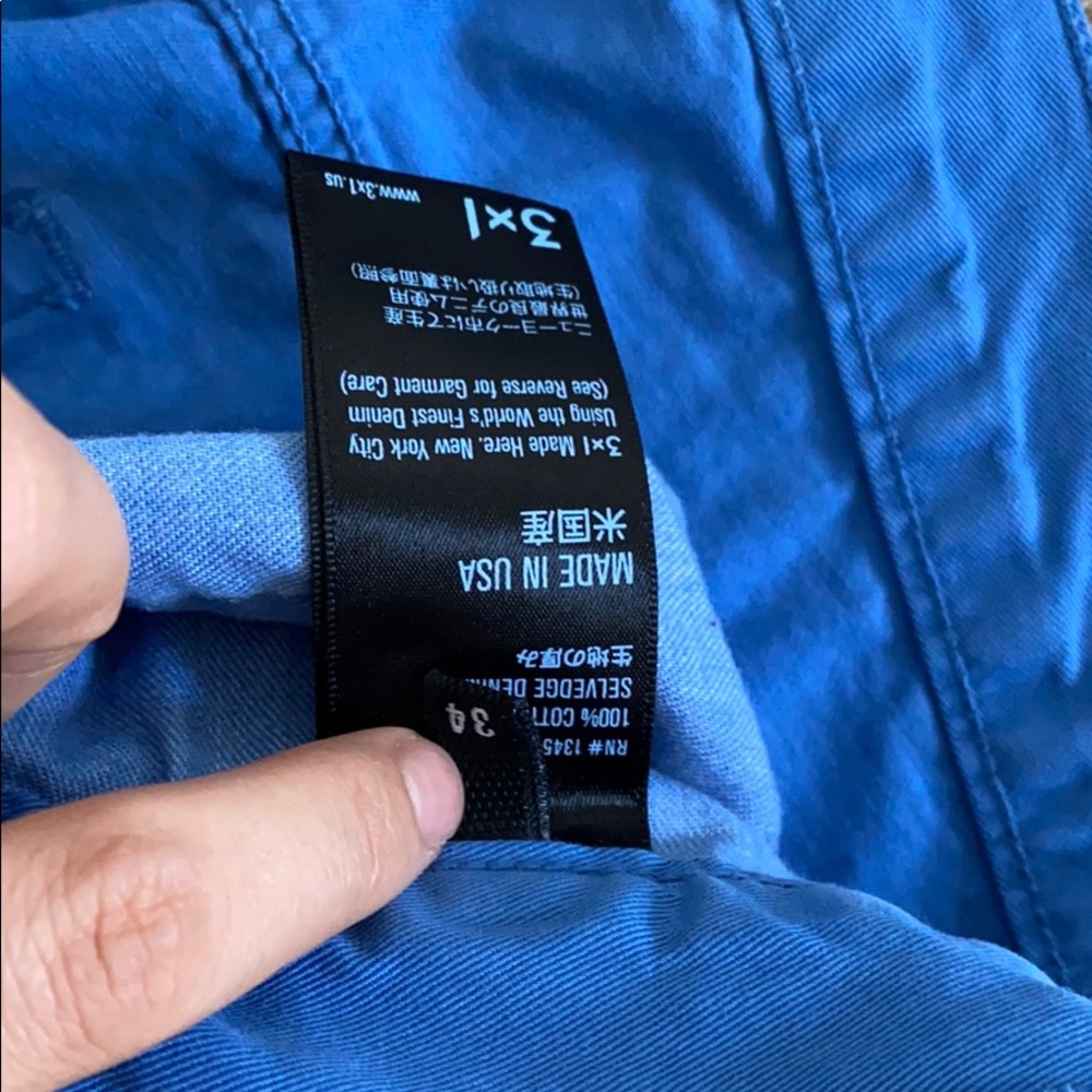 3X1 pants W34 Made in USA - Picture 5 of 8